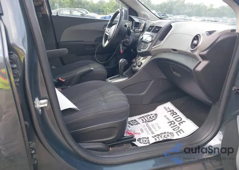 2013 Chevrolet Sonic Lt Auto from USA, damaged, VIN 1G1JC5SH3D4106428